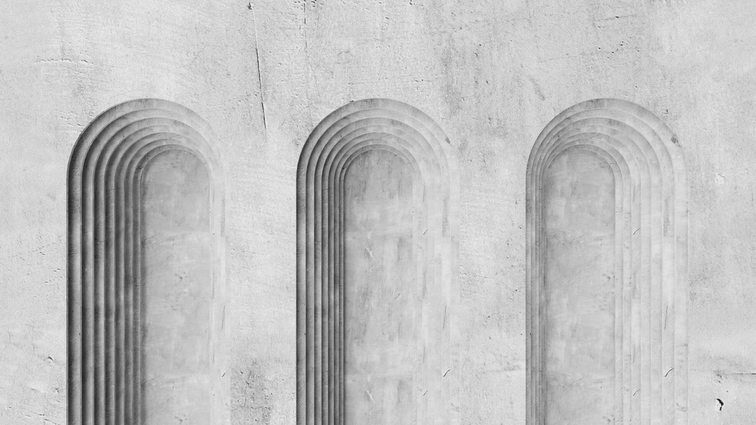 3d renderizado fondo blanco y negro